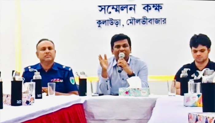 কুলাউড়ায় যানজট নিরসনে বৈঠক, নিয়ম ভাঙলেই ব্যবস্থা: ইউএনও
