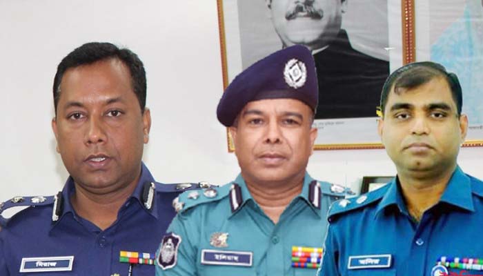 সিলেট রেঞ্জে ওএসডি থাকা ৩ ডিআইজি