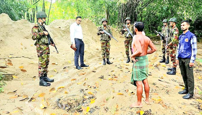 মৌলভীবাজারে সাজায়ও থামছে না বালু লুট