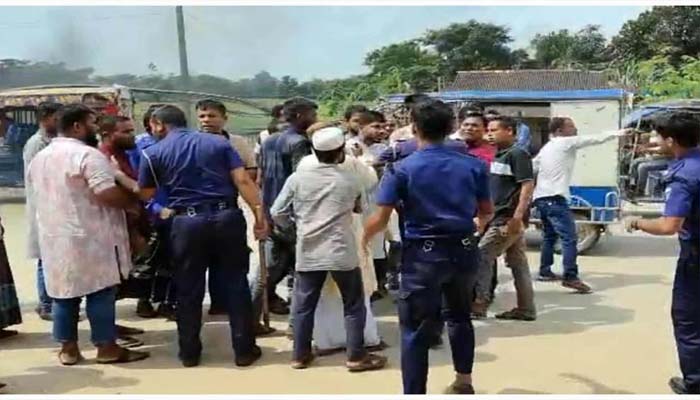 কোম্পানীগঞ্জ চেকপোস্টে হামলা, ৫ পুলিশ সদস্য আহত