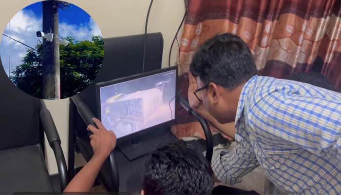 অবৈধ মালামাল রোধে কোম্পানীগঞ্জ-ভোলাগঞ্জ সড়কে চারচোঁখ বিশিষ্ট সিসি ক্যামেরা স্থাপন