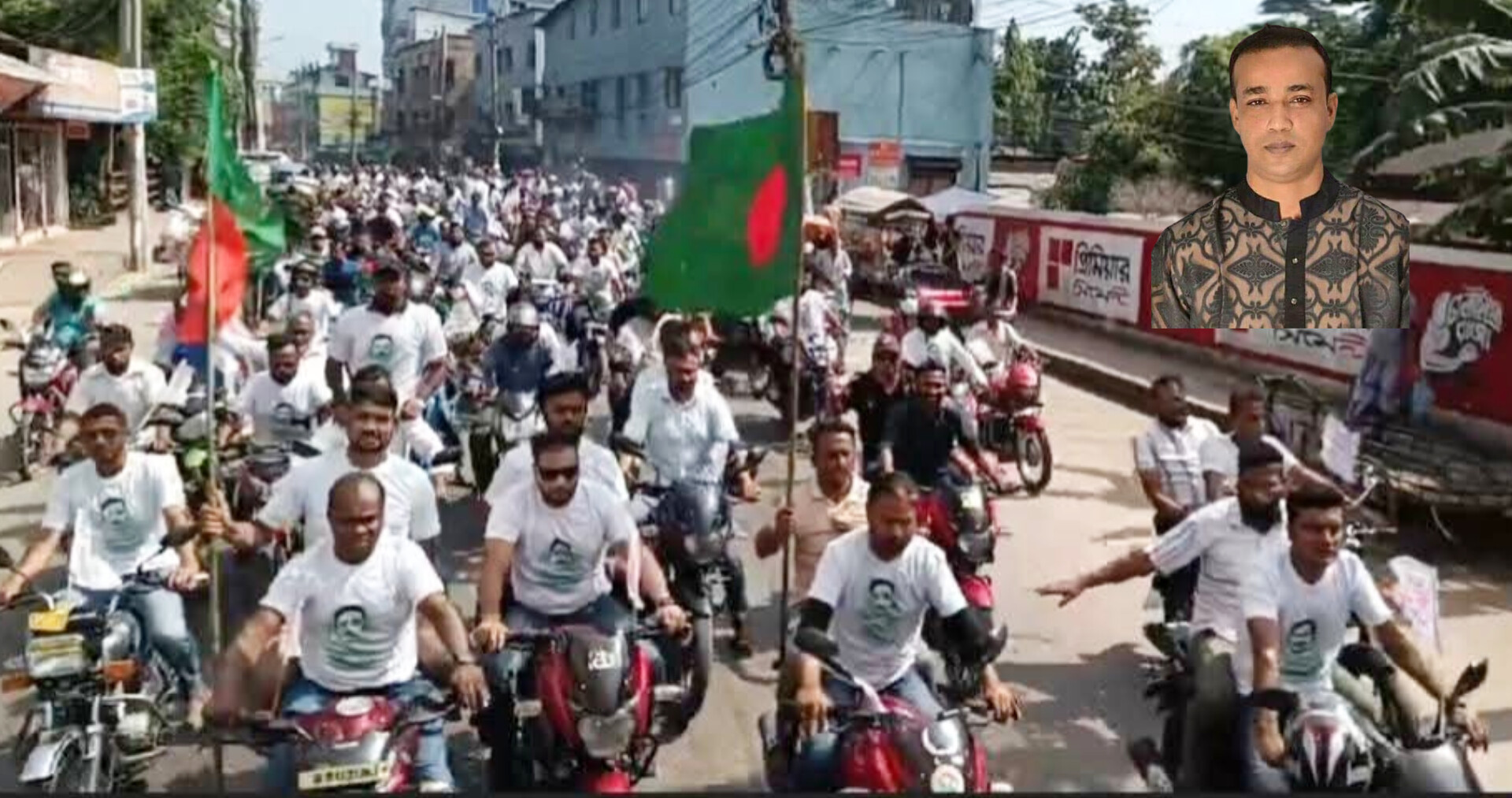 রাজপথ কাঁপালেন অ্যাডভোকেট জামান