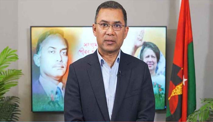 রাতে বিএনপির স্থায়ী কমিটির জরুরি বৈঠক ডেকেছেন তারেক রহমান