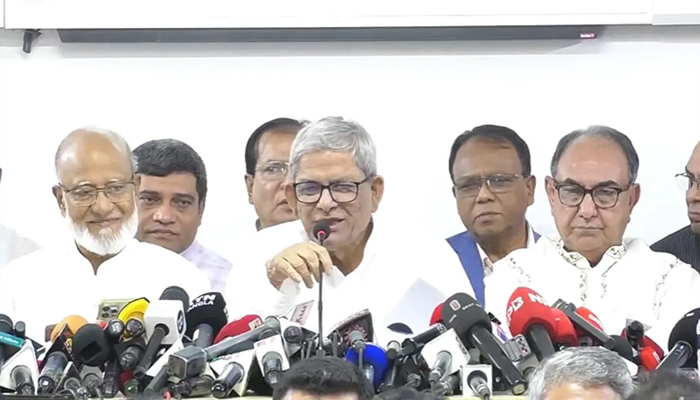 ঘোষণার বাইরে থাকা প্রার্থীদের ব্যাপারে যে বার্তা দিলেন মির্জা ফখরুল