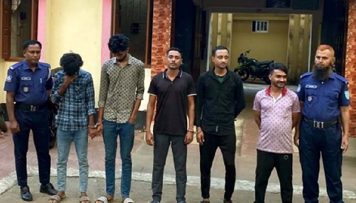 সিলেটে ছাত্রলীগের ৫ নেতাকর্মী গ্রেপ্তার