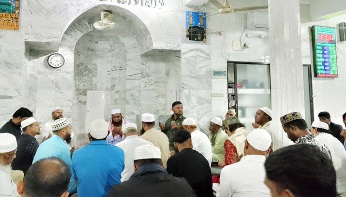 খালেদা জিয়ার আরোগ্য কামনায় শহীদ ওয়াসিম ব্রিগেড সিলেটের দোয়া
