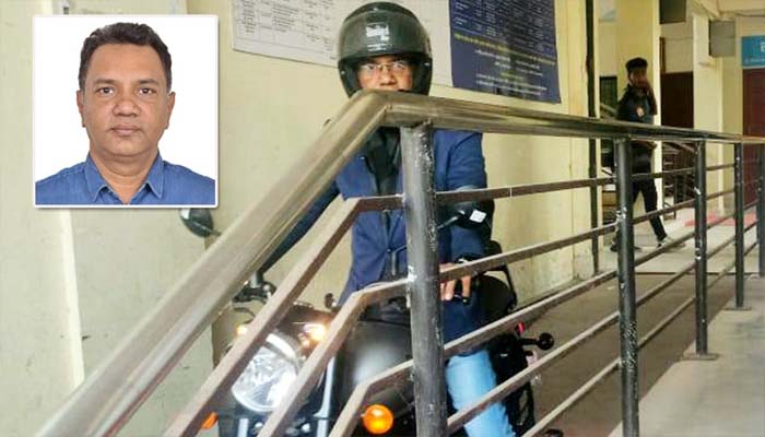 ‘আমি কি ফকিরনির পোলা?’—রয়েল এনফিল্ড হাঁকিয়ে তোপের মুখে প্রকৌশলী হাসিব