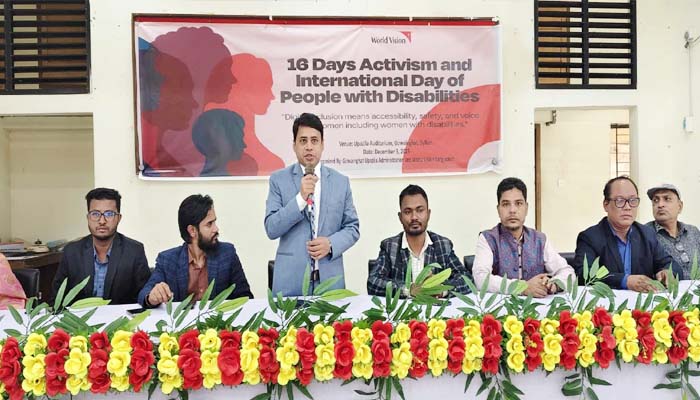বিশেষ চাহিদাসম্পন্ন শিক্ষার্থীদের জন্য আলাদা শিক্ষাব্যবস্থা জরুরি — ইউএনও রতন কুমার