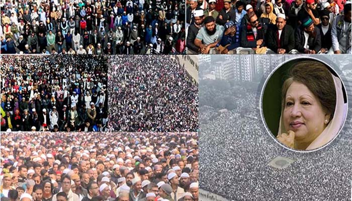 শুধু বাংলাদেশ নয়, মুসলিম বিশ্বের স্মরণকালের বৃহৎ জানাজা