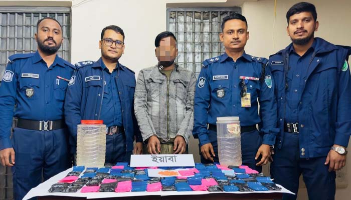 জকিগঞ্জে ওসির নেতৃত্বে ২১ হাজার পিস ইয়াবাসহ গ্রেফতার ১