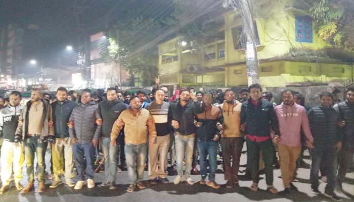 হাদি হত্যার বিচার দাবিতে সিলেটে ‘শহিদ ওয়াসিম ব্রিগেড’-এর বিক্ষোভ মিছিল
