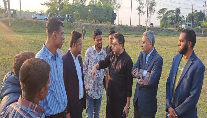 তারেক রহমানের আগমন : মৌলভীবাজার জনসভাস্থল পরিদর্শন করলেন মিফতাহ সিদ্দিকী