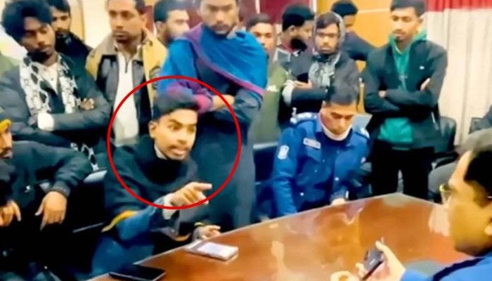 হবিগঞ্জে ওসিকে হুমকি দেওয়া সেই বৈষম্যবিরোধী নেতা গ্রেফতার