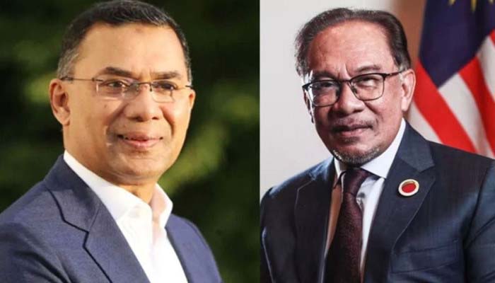 তারেক রহমানকে মালয়েশিয়ান প্রধানমন্ত্রীর শুভেচ্ছা, দ্বিপাক্ষিক সম্পর্ক জোরদারের প্রত্যাশা