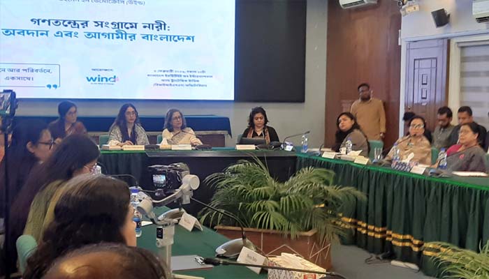 রাজনীতিতে নারীর পাইপলাইন গড়ার তাগিদ জাইমা রহমানের