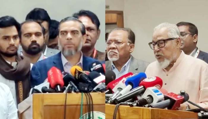 নির্বাচন কমিশনে পাল্টাপাল্টি অভিযোগ বিএনপি-জামায়াতের