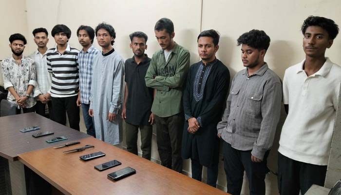 সিলেটে যুবককে অপহরণের পর গোপন আস্তানায় জিম্মি করে মুক্তিপণ দাবি, আটক ১০