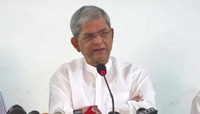 সংসদে প্রধানমন্ত্রীর কার্যালয়ের বিকল্প দায়িত্বে থাকবেন মির্জা ফখরুল ইসলাম আলমগীর