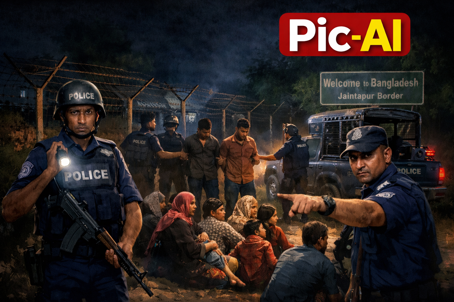 সীমান্তে মানবপাচার রোধে ‘অ্যাকশন মোডে’ প্রশাসন