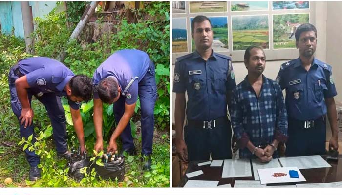জৈন্তাপুরে পুলিশের পৃথক চার অভিযানে মাদক উদ্ধার, গ্রেপ্তার ২
