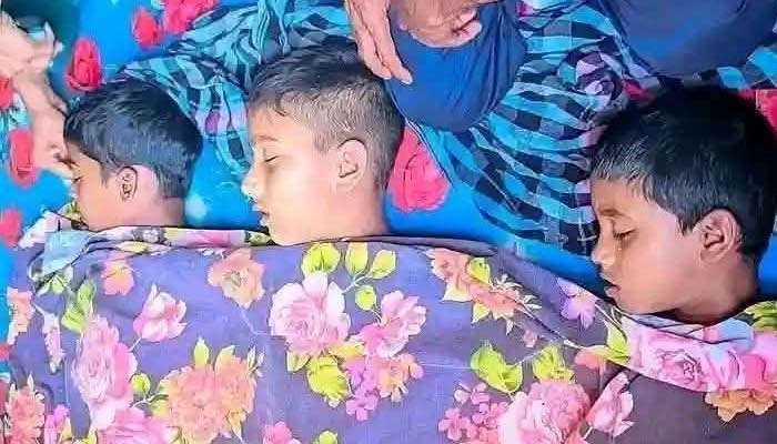 ক্ষেতের পানিতে ডুবে একই পরিবারের তিন শিশুর মর্মান্তিক মৃত্যু