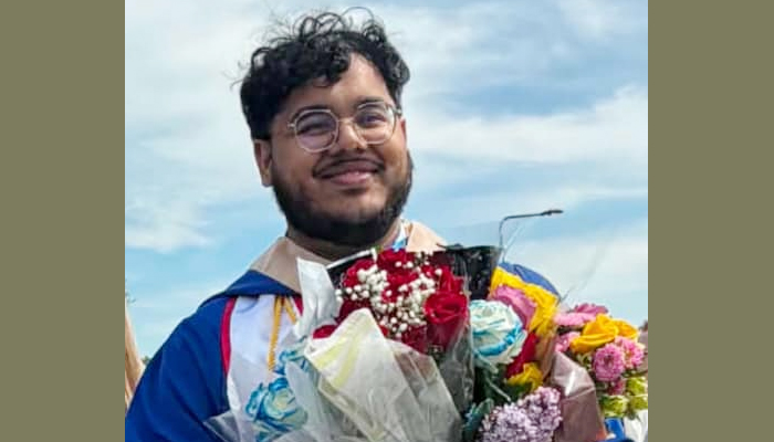 যুক্তরাষ্ট্রে সবুজ সিলেট সম্পাদক পুত্র সাইফ রহমানের উচ্চতর ডিগ্রি অর্জন
