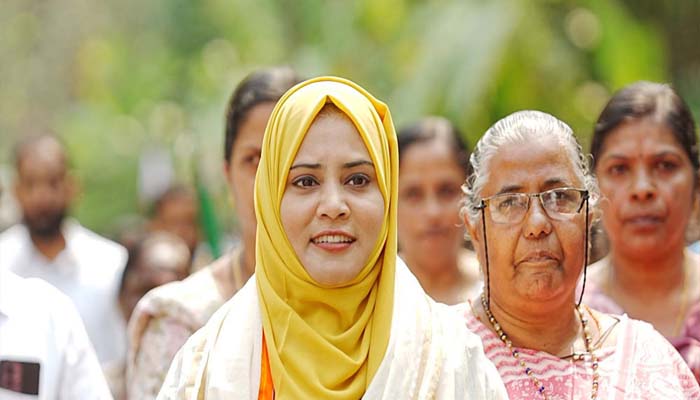 ইন্ডিয়ান ইউনিয়ন মুসলিম লীগের হয়ে ইতিহাস গড়লেন ফাতিমা