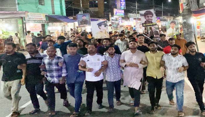 সিলেটে আ. লীগের গুপ্ত সন্ত্রাস ও ষড়যন্ত্র রুখতে জামান বলয়ের বিশাল শোডাউন