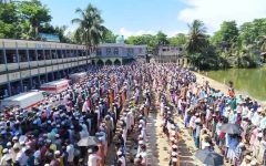 কানাইঘাটে পাঁচ প্রবাসীকে অশ্রুসিক্ত বিদায়