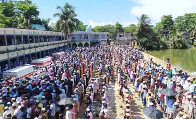 কানাইঘাটে পাঁচ প্রবাসীকে অশ্রুসিক্ত বিদায়