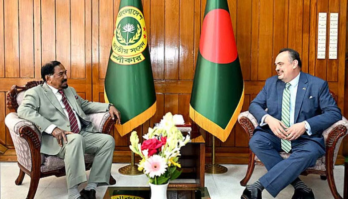 স্পিকারের সঙ্গে যুক্তরাষ্ট্র ও স্পেনের রাষ্ট্রদূতের সাক্ষাৎ
