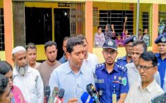 জৈন্তাপুর-গোয়াইনঘাটে সরকারি প্রাথমিক বিদ্যালয় পরিদর্শনে প্রতিমন্ত্রী ববি হাজ্জাজ