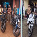 জৈন্তাপুর-গোয়াইনঘাটে ডিবির সাঁড়াশি অভিযান, উদ্ধার ৫ ভারতীয় মোটরসাইকেল