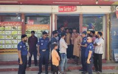 হবিগঞ্জে রেস্টুরেন্টে গোপন কক্ষে ‘অসামাজিক কার্যক্রমের’ অভিযোগ, পুলিশের অভিযান