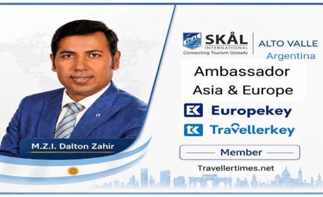 আর্জেন্টিনার স্কাল ইন্টারন্যাশনালের আন্তর্জাতিক দূত হলেন বাংলাদেশের ডালটন জহির