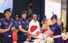 সুনামগঞ্জে আইন-শৃঙ্খলা বিষয়ে সাংবাদিকদের সঙ্গে জেলা পুলিশের মতবিনিময় সভা