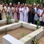 শহীদ সাংবাদিক এটিএম তুরাবের কবর জিয়ারত করলেন এমপি এমরান আহমদ চৌধুরী