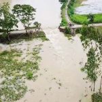 পাহাড়ি ঢলে সড়ক ভেঙে সুনামগঞ্জে আট গ্রাম বিচ্ছিন্ন
