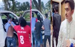 হবিগঞ্জে নাসীরুদ্দীন পাটওয়ারী ও সারজিস আলমের গাড়িবহরে হামলা