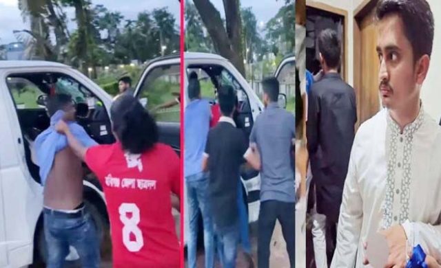 হবিগঞ্জে নাসীরুদ্দীন পাটওয়ারী ও সারজিস আলমের গাড়িবহরে হামলা