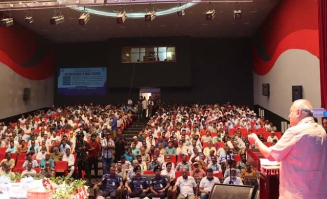 মৌলভীবাজারে আইন-শৃঙ্খলা ও মাদক প্রতিরোধে পুলিশের উন্মুক্ত মতবিনিময় সভা