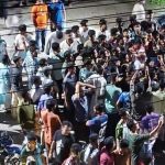 টিলাগড়ে এমসি কলেজ শিক্ষার্থীদের সড়ক অবরোধ