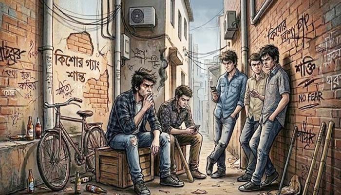 দেশে ৩৮৬ কিশোর গ্যাং, সিলেটে ১৫ টি