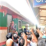 শ্রীমঙ্গল ও ভানুগাছ রেলস্টেশন পরিদর্শনে মন্ত্রী আরিফুল হক