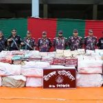 রেলস্টেশন থেকে ৩ কোটি টাকার ভারতীয় শাড়ি ও কসমেটিকস জব্দ