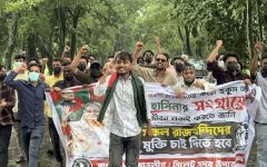 সিলেটে ছাত্রলীগের মিছিলের ঘটনায় অর্ধশত নেতাকর্মীর বিরুদ্ধে মামলা, গ্রেপ্তার নেই