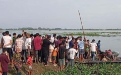 সুনামগঞ্জে নৌকাডুবি: দু’জনের মরদেহ উদ্ধার, এখনও নেখোঁজ ২