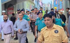 মাজার জিয়ারতের মধ্য দিয়ে সিলেটে নতুন পুলিশ কমিশনারের পথচলা শুরু