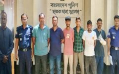 ছাতকে পুলিশের বিশেষ অভিযানে বিভিন্ন মামলার ৭ আসামি গ্রেপ্তার