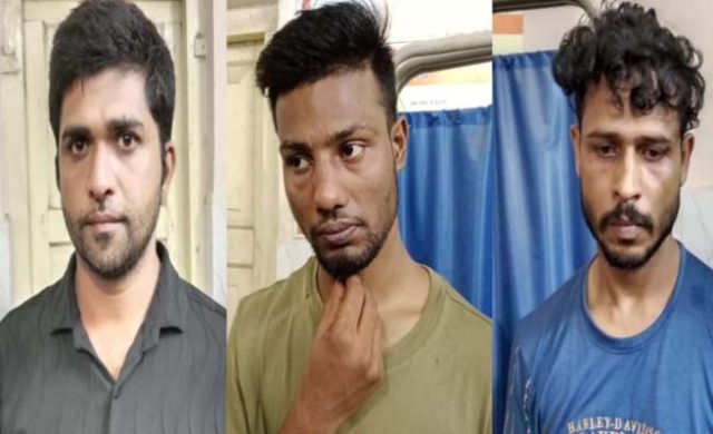 ওসমানীনগরে অস্ত্র নিয়ে ঘোরাঘুরি, জনতার হাতে আটক ৩ যুবক